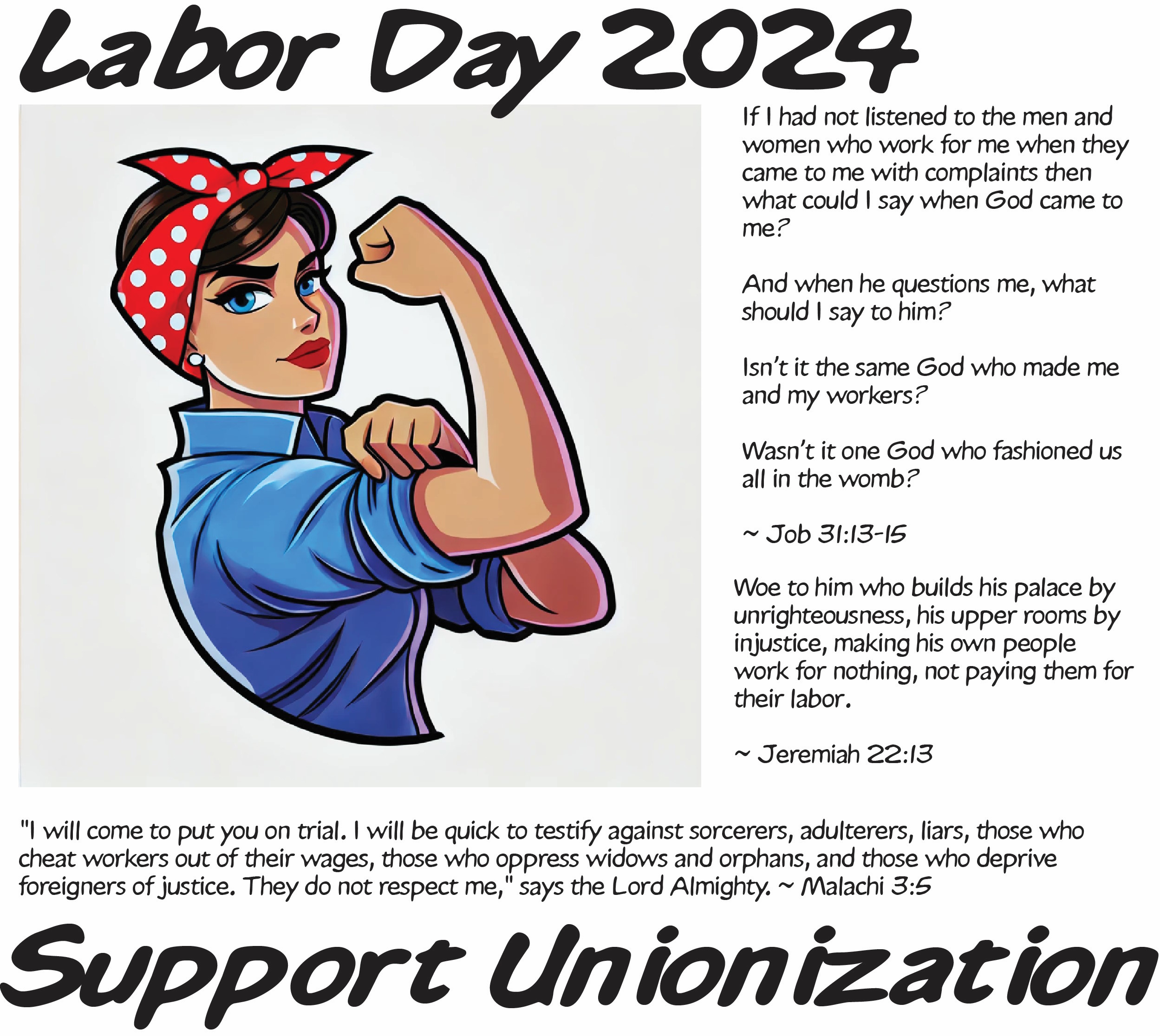 Labor Day 2024 - Support Unionization