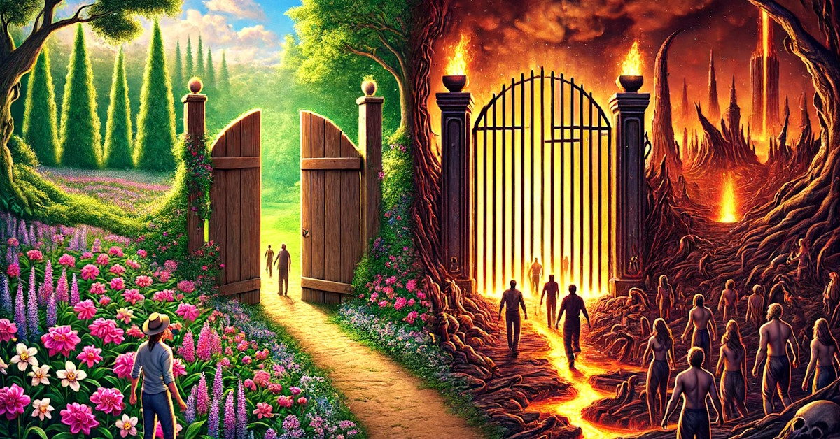 Enter through the narrow gate